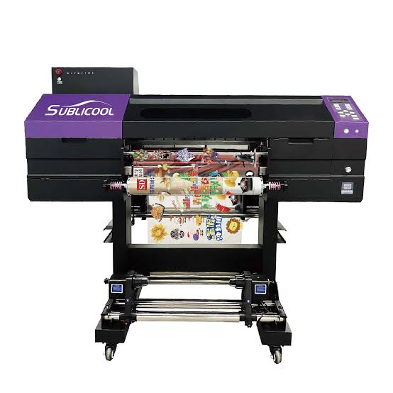 Sabri UV DTF printing machinery for custom UV transfer printing on hard surfaces.